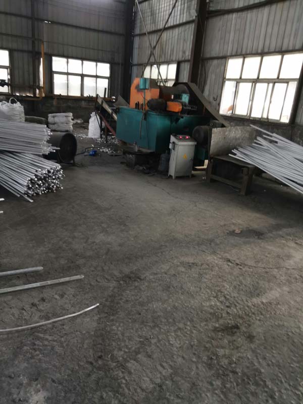 Aluminum particle production line